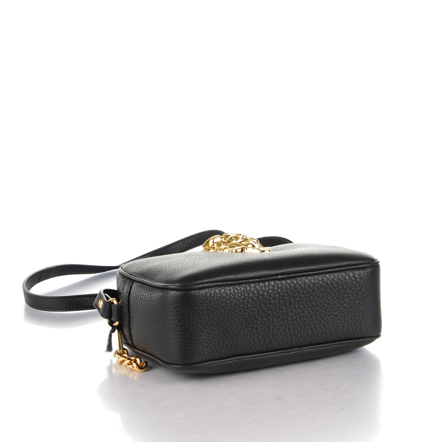 Calfskin Palazzo Camera Bag Black