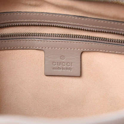 Gucci Calfskin Matelasse Medium GG Marmont Chain Shoulder Bag Porcelain Rose 6 of 14