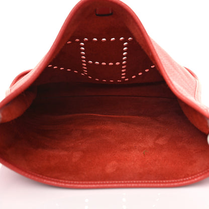 Hermes Taurillon Clemence Amazone Evelyne III GM Sanguine 5 of 13