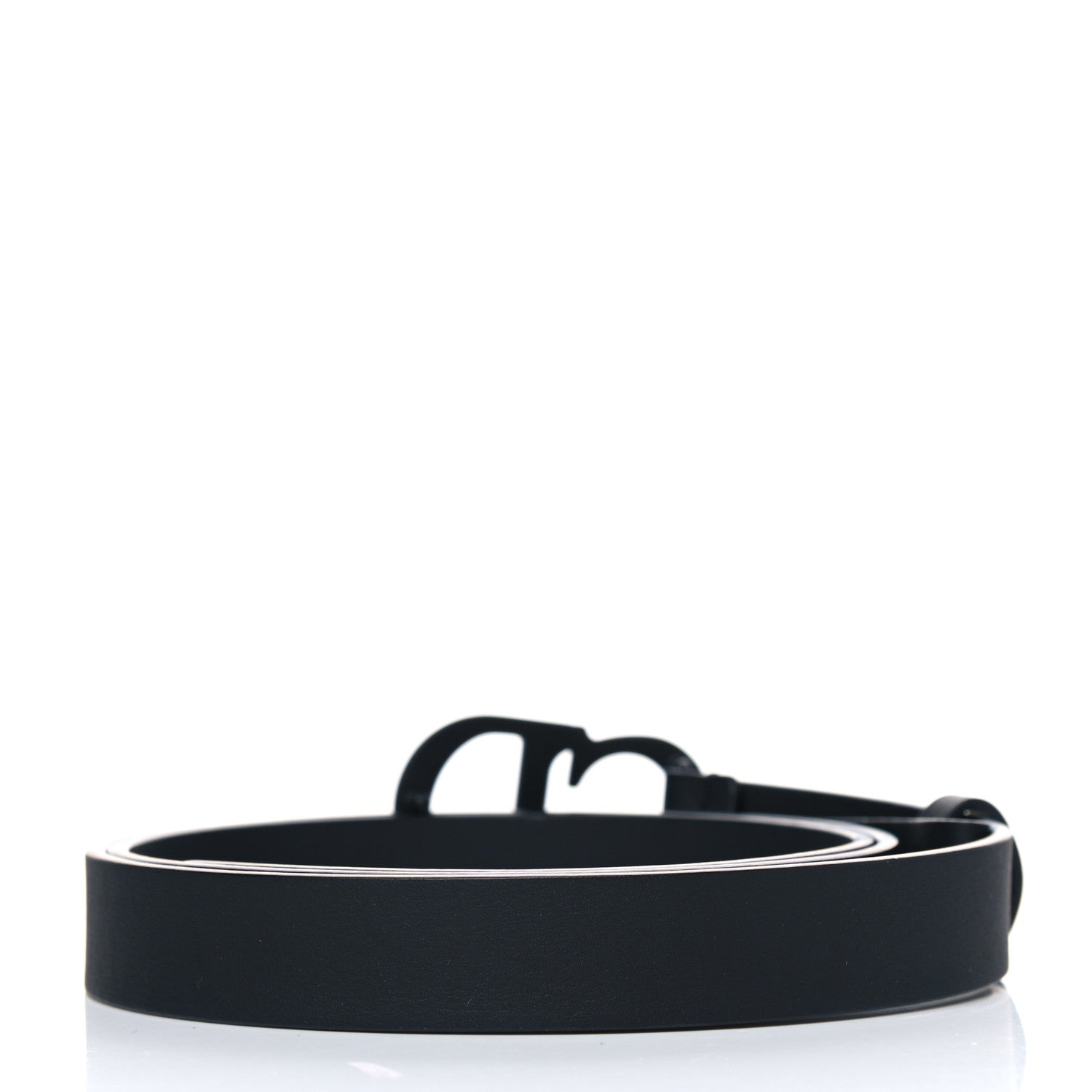 Christian Dior Ultra Matte Calfskin 35mm Montaigne Belt 85 Black 2 of 4