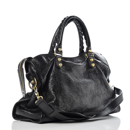 Balenciaga Agneau Giant 12 Gold Hardware City Black 3 of 12