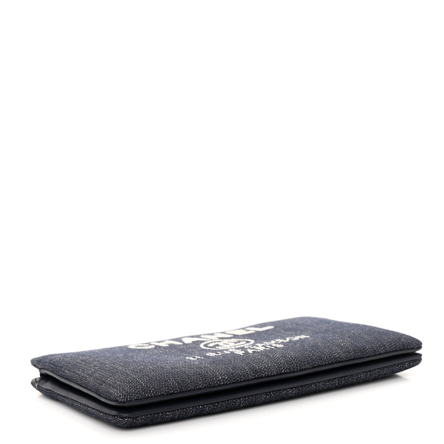 Denim Small Deauville Zipped Pouch Dark Blue