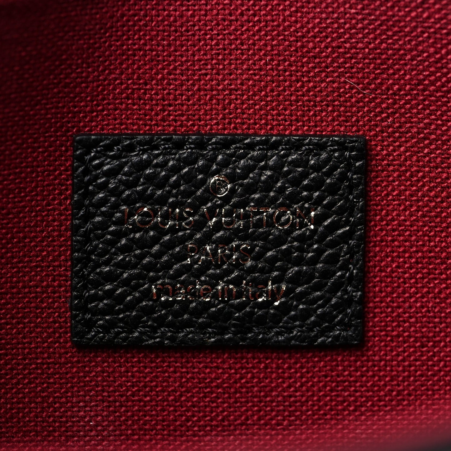 Empreinte Monogram Giant Felicie Pochette Black Beige