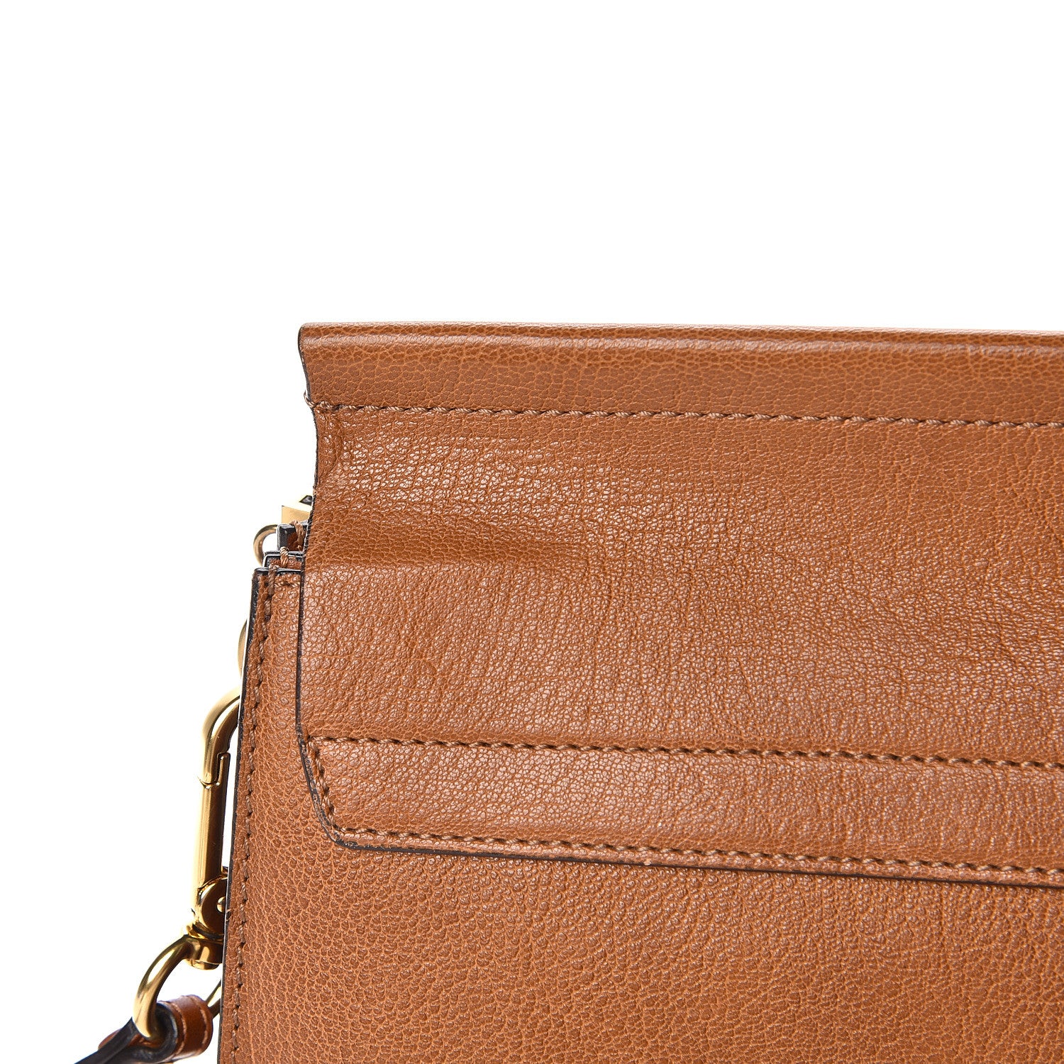Chloe Goatskin Medium Faye Shoulder Bag Caramel 15 of 15