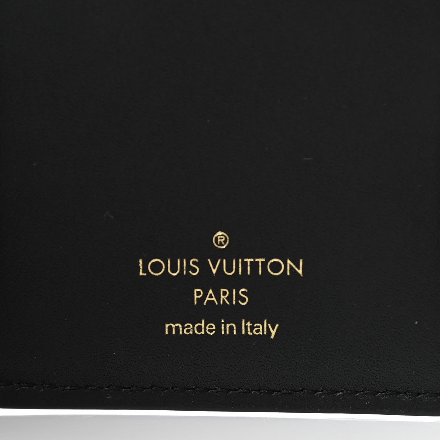 Louis Vuitton Calfskin New Wave Compact Wallet Black 6 of 7