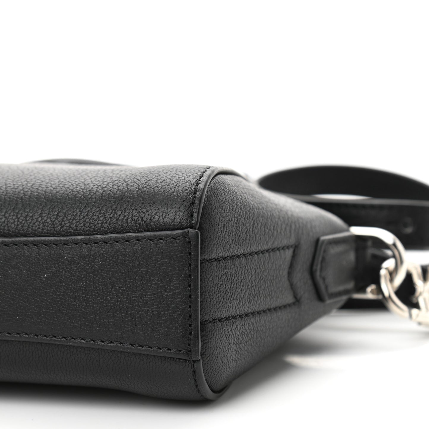 Sugar Goatskin Nano Antigona Black