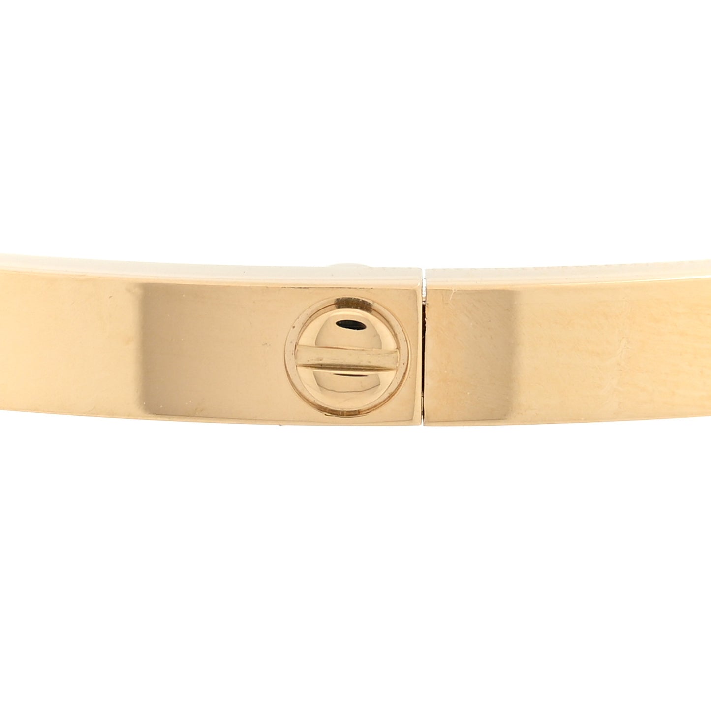 18K Yellow Gold Small LOVE Bracelet 19