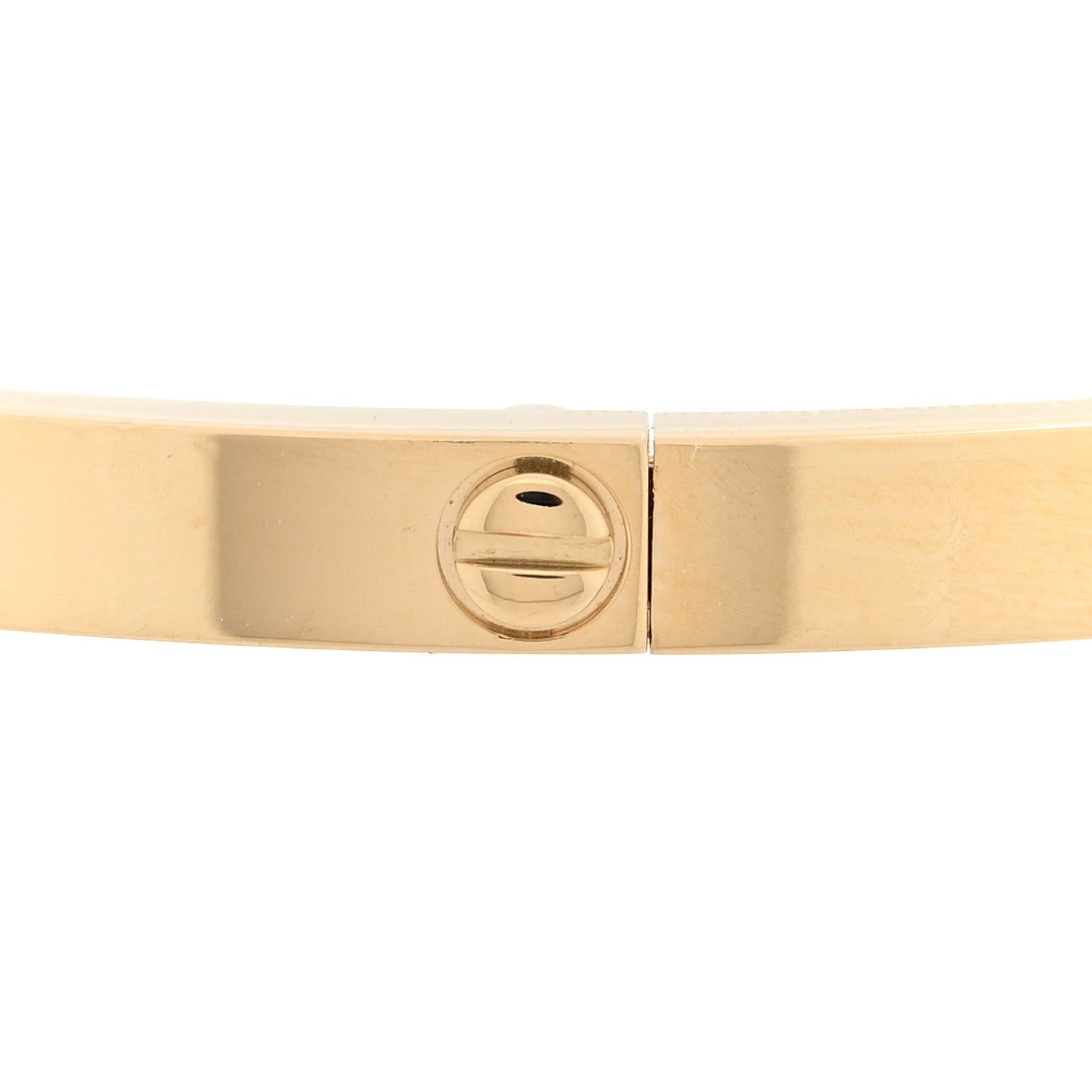 Cartier 18K Yellow Gold Small LOVE Bracelet 19 6 of 7