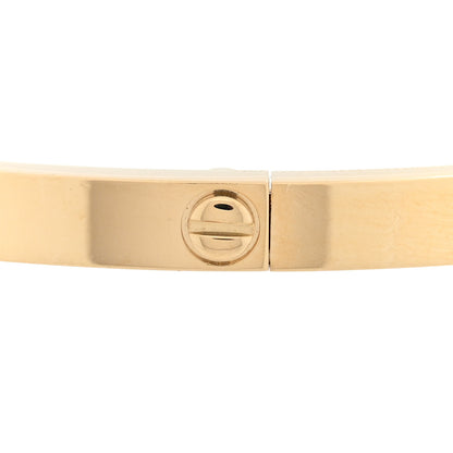 Cartier 18K Yellow Gold Small LOVE Bracelet 19 6 of 7