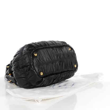 Prada Nappa Gaufre Tote Nero Black 4 of 9
