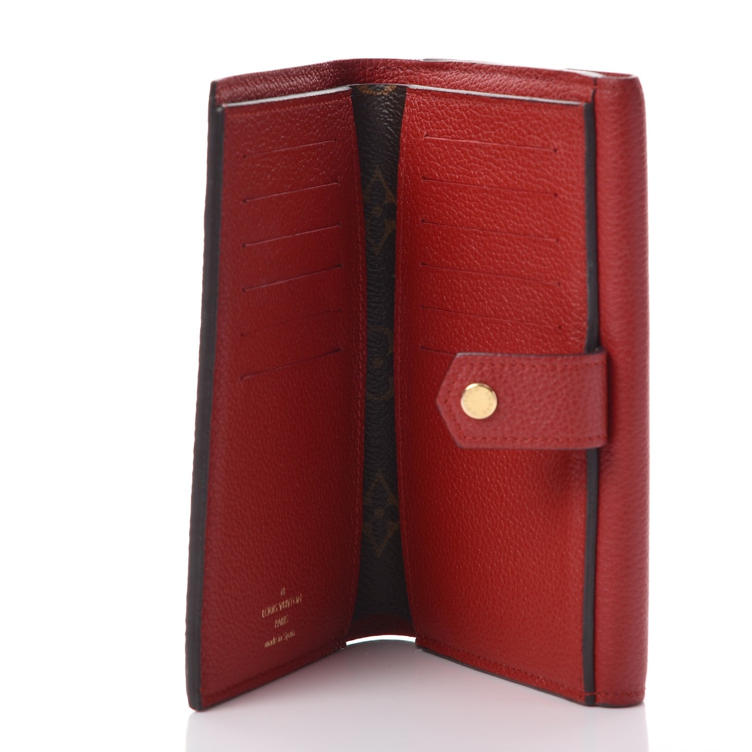 Louis Vuitton Monogram Pallas Compact Wallet Cherry 5 of 10