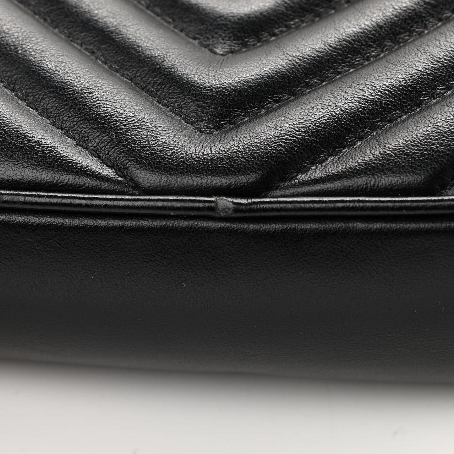 Calfskin Matelasse Monogram Lou Camera Bag Black