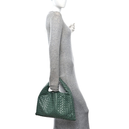 Bottega Veneta Nappa Intrecciato Small Hop Aloe 2 of 9