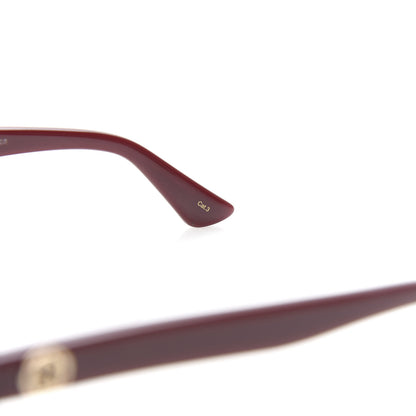 Gucci Acetate Oversize Sunglasses GG0328S Red 8 of 9