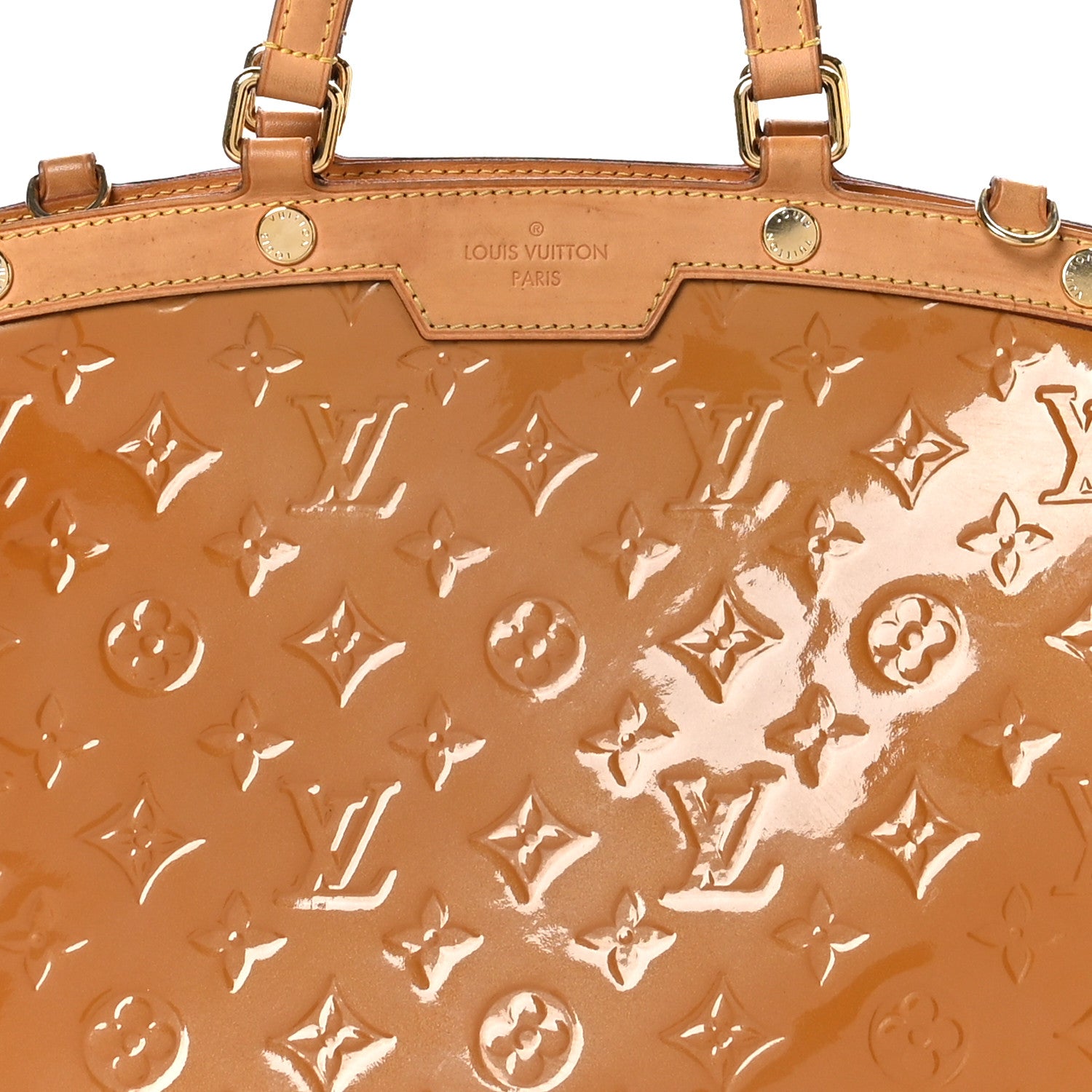 Louis Vuitton Vernis Brea MM Noisette 7 of 10