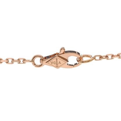 Van Cleef & Arpels 18K Rose Gold 16 Motifs Sweet Alhambra Necklace 4 of 6