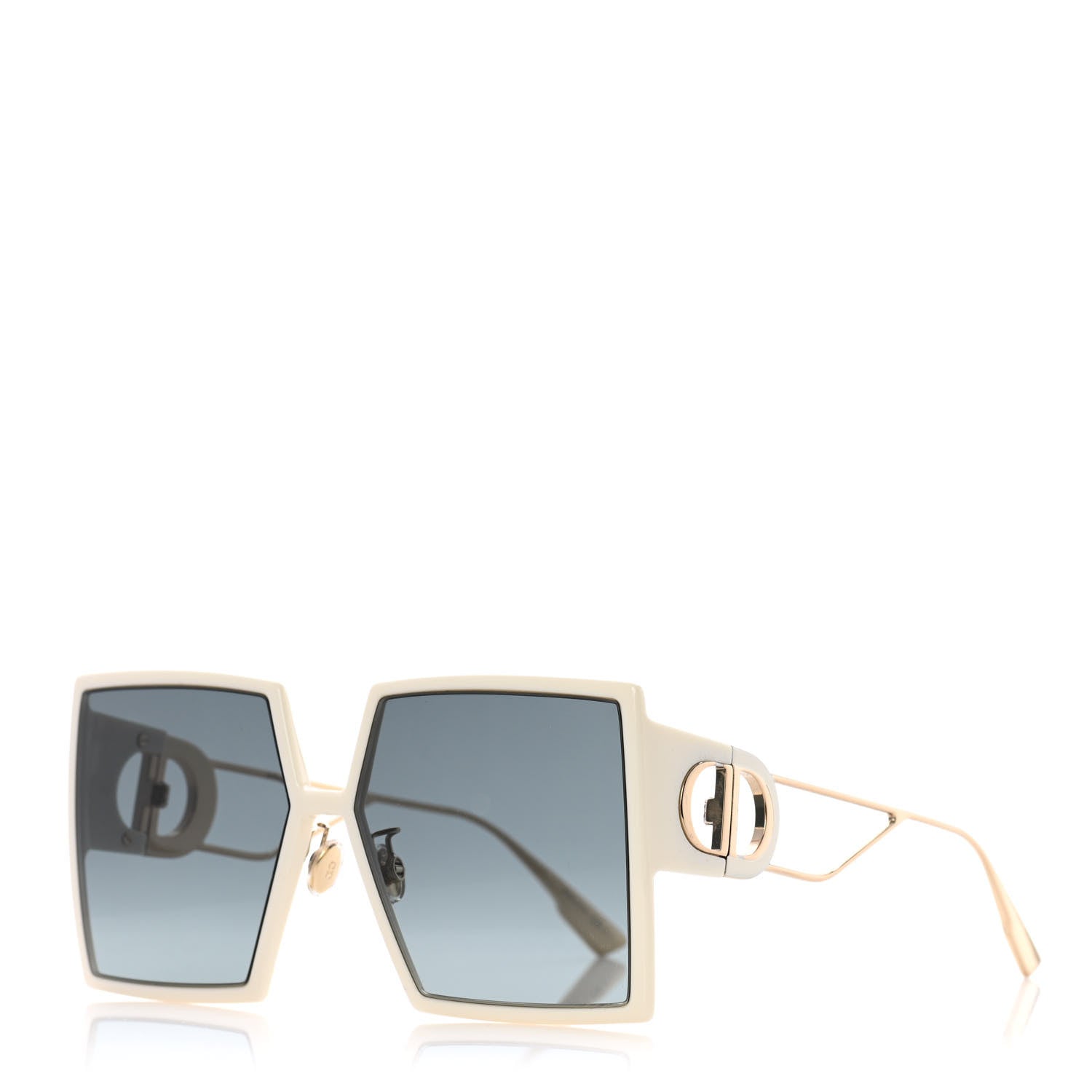 Christian Dior Square 30 Montaigne Sunglasses White 1 of 8