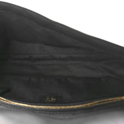 Fendi Nappa FF 1974 Embossed Baguette Black 5 of 10