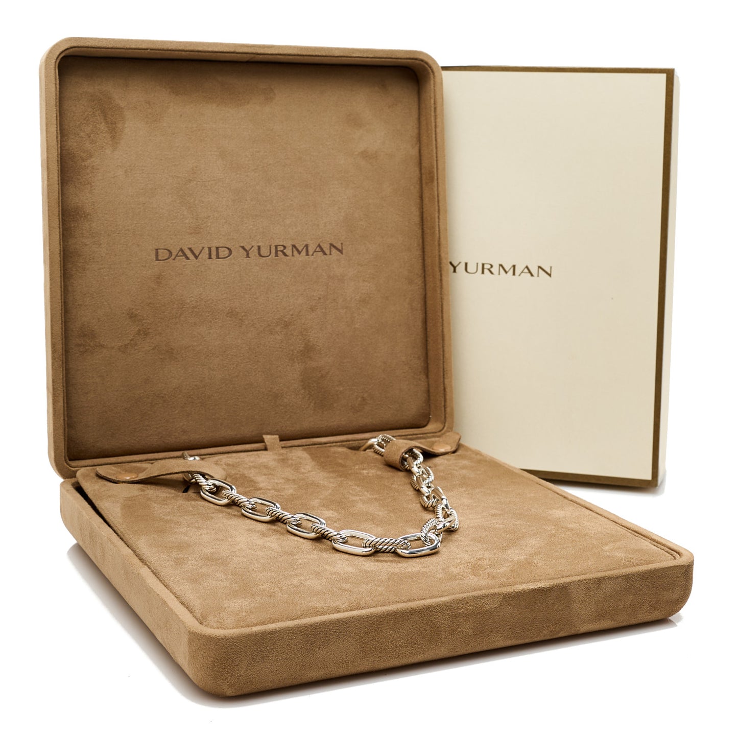 Sterling Silver 11mm Madison Chain Toggle Necklace