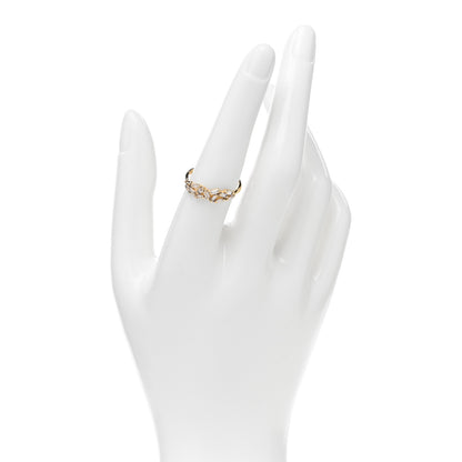 Suzanne Kalan 18K Yellow Gold Diamond Baguette Fireworks Ring 55 7.25 2 of 4
