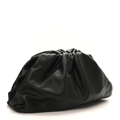 Bottega Veneta Smooth Butter Calf The Pouch Oversized Clutch Black 3 of 10