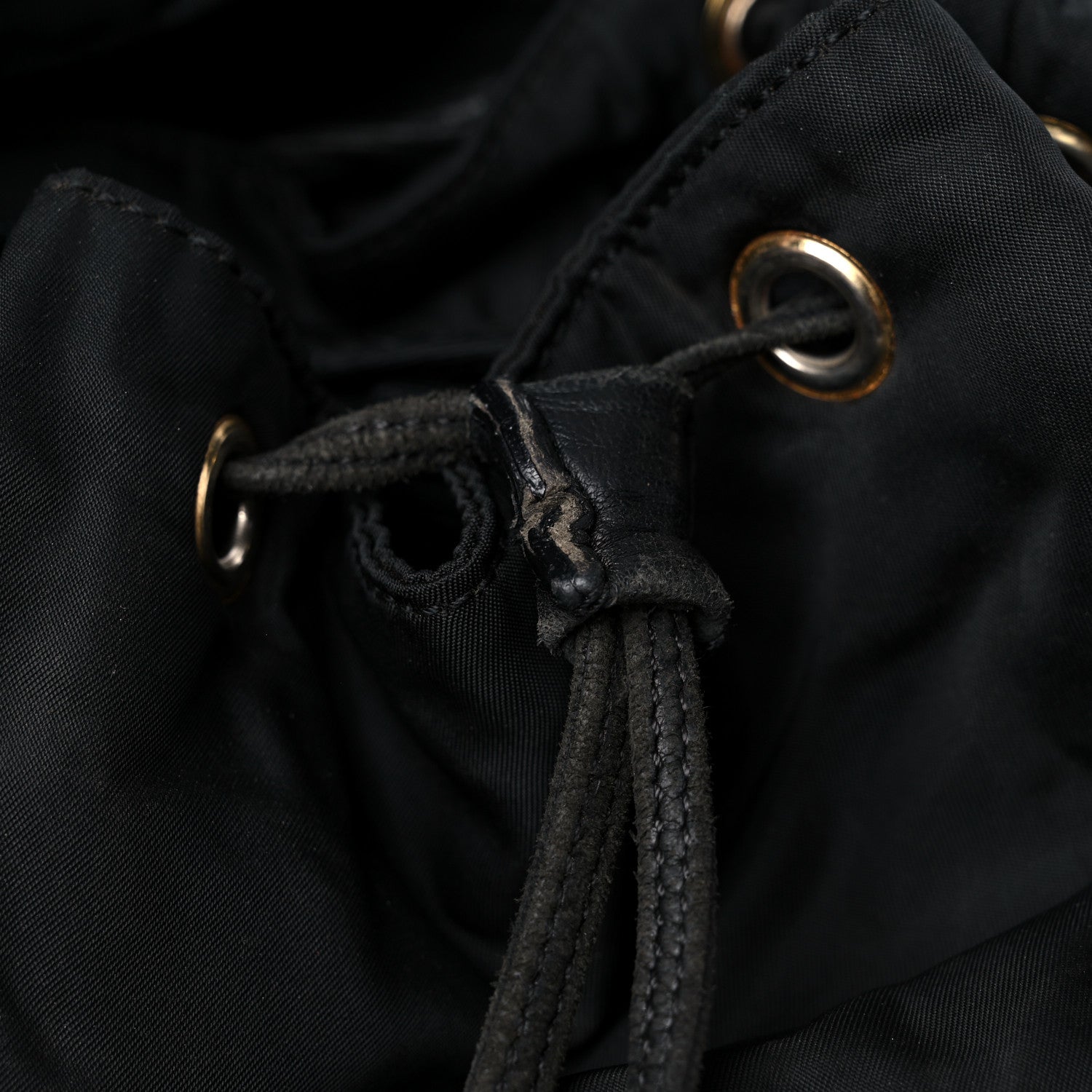 Prada Tessuto Nylon Vela Chain Backpack Black 19 of 20