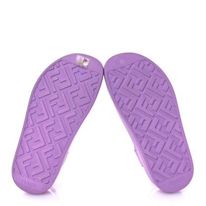 Fendi Rubber FF Sporty Hiker 25mm Sandals 37 Violetta 5 of 8