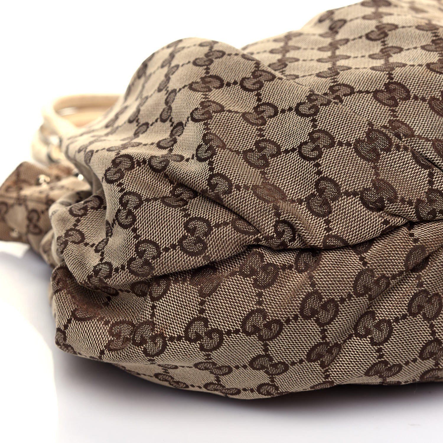Gucci Monogram Studded Pelham Tote Off White 8 of 12