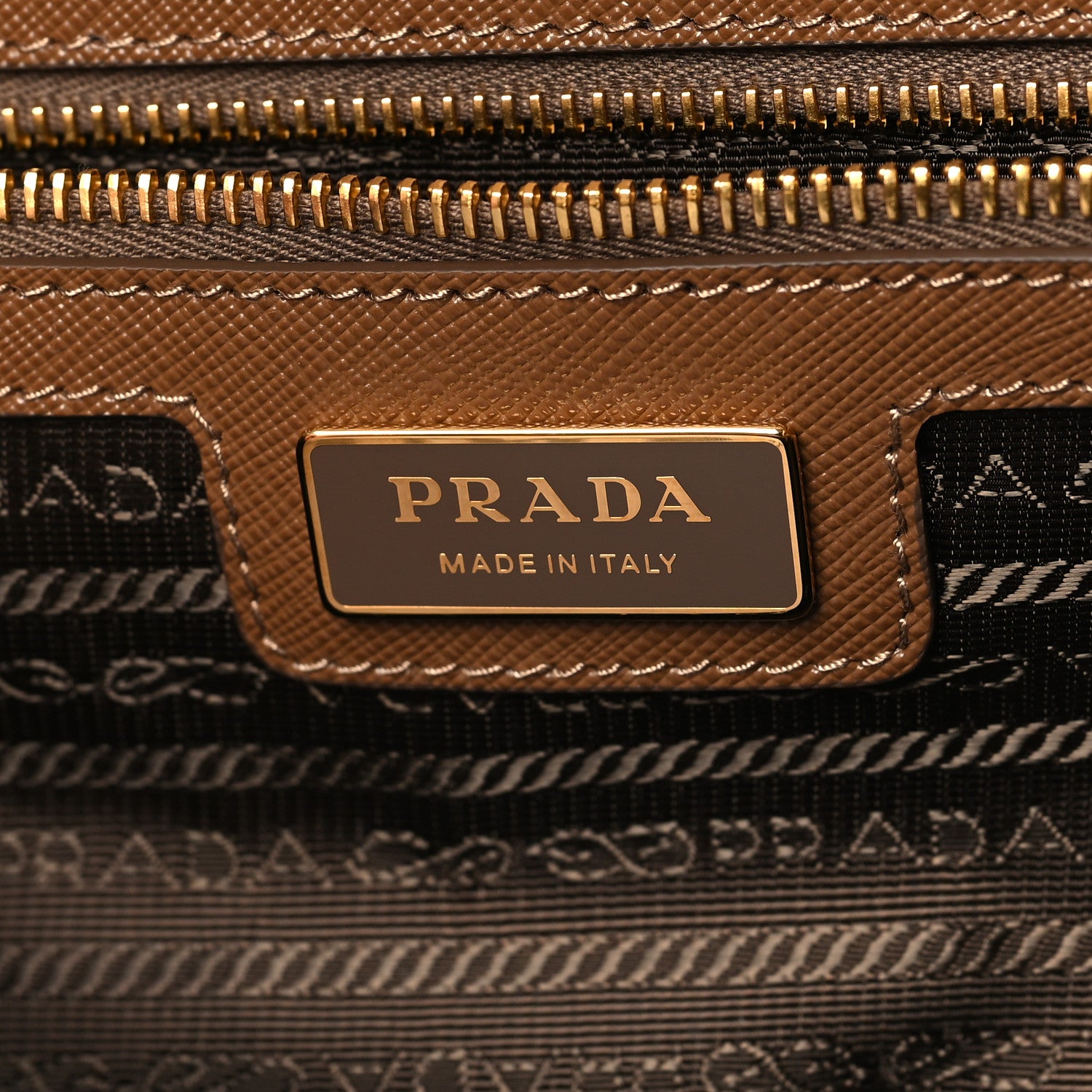 Prada Re-Nylon Saffiano Large Tote Cork Beige 6 of 9