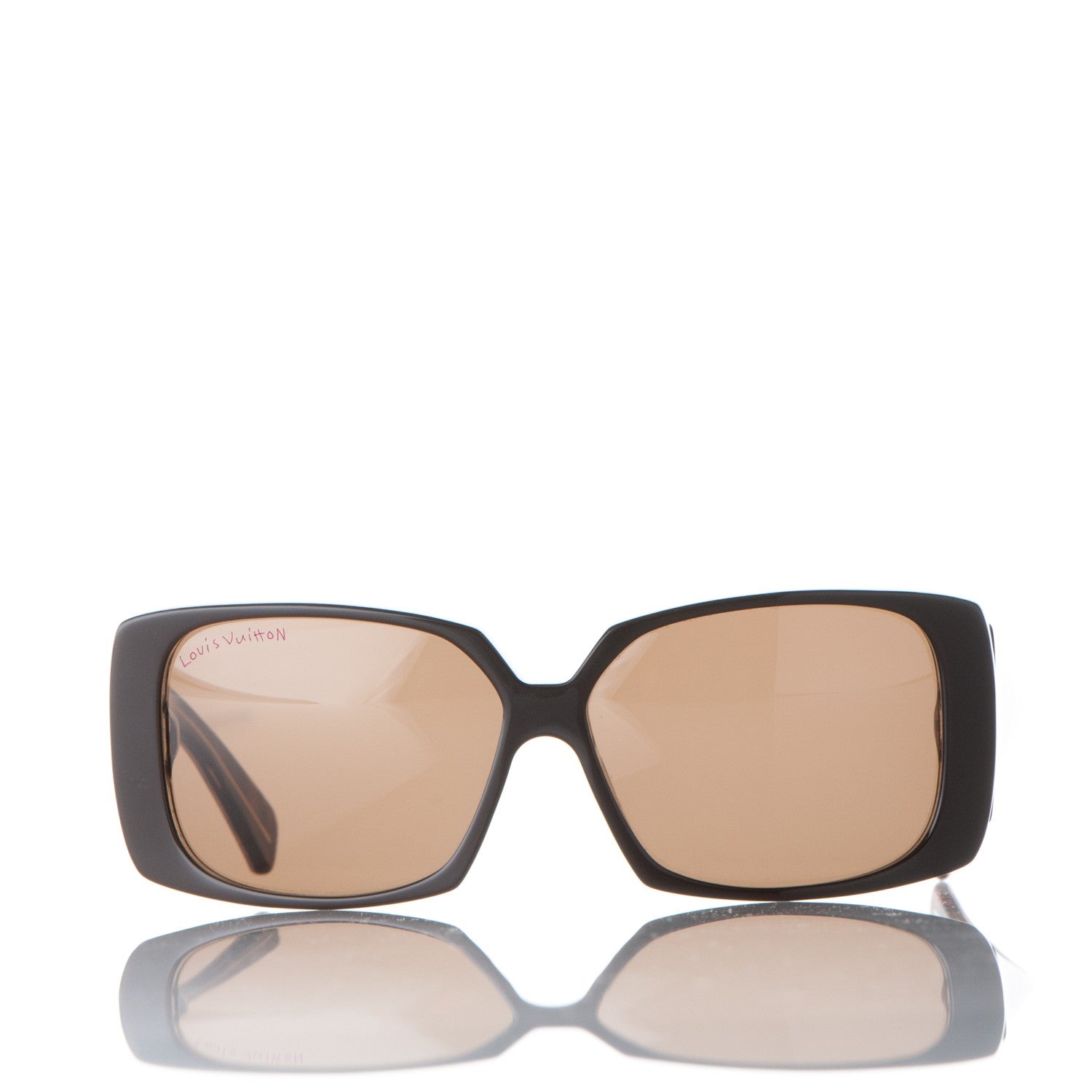 Louis Vuitton Leopard Marquise Sunglasses Z0207W Brown 2 of 8