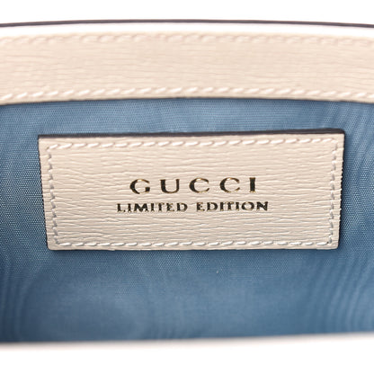 Gucci Calfskin Valentine's Day Exclusive Mini Sylvie Top Handle Bag Ivory 8 of 11