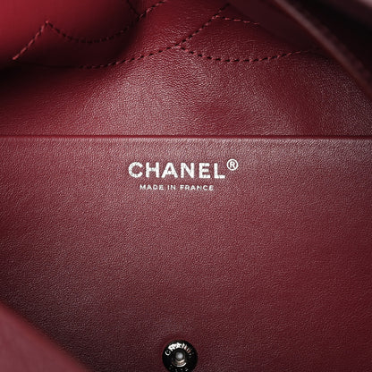 Chanel Grained Calfskin Small Souplissimo Maxi Flap Burgundy 6 of 10