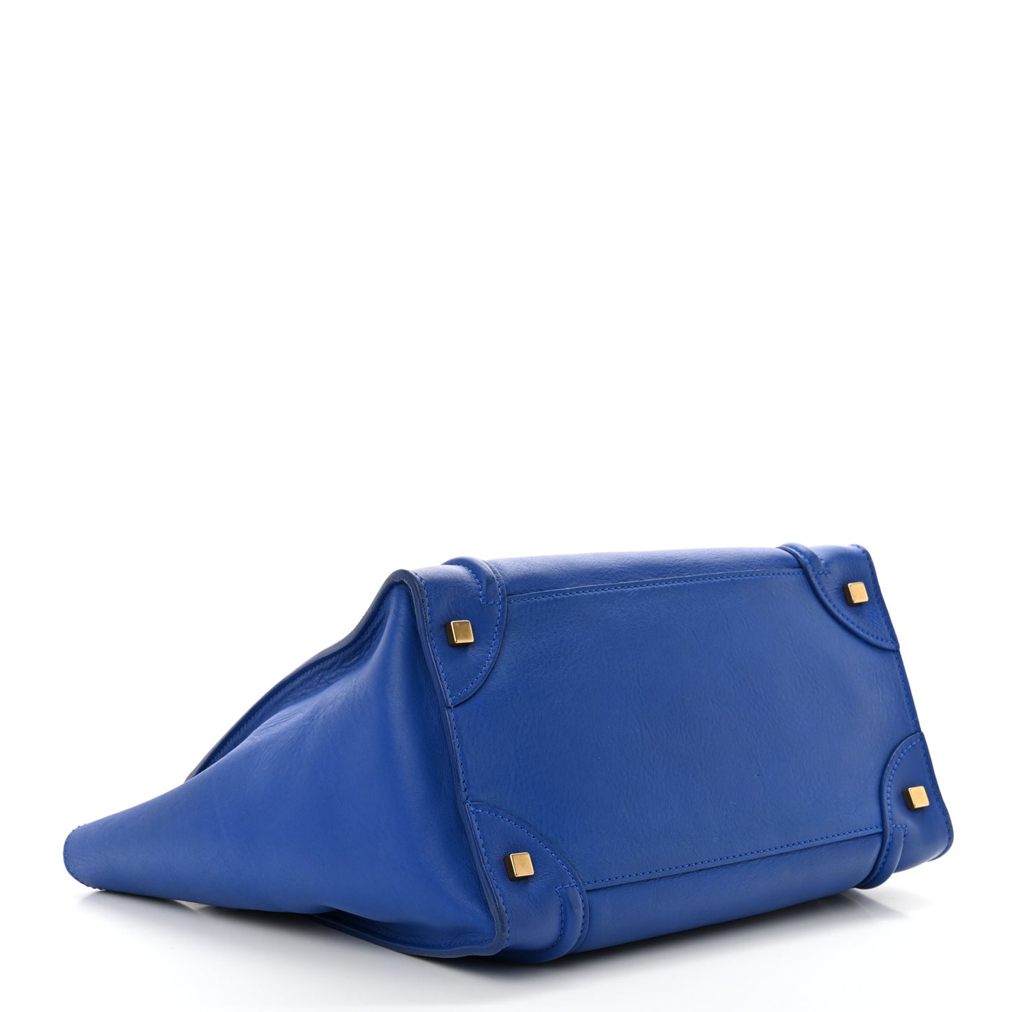 Smooth Calfskin Mini Luggage Cobalt