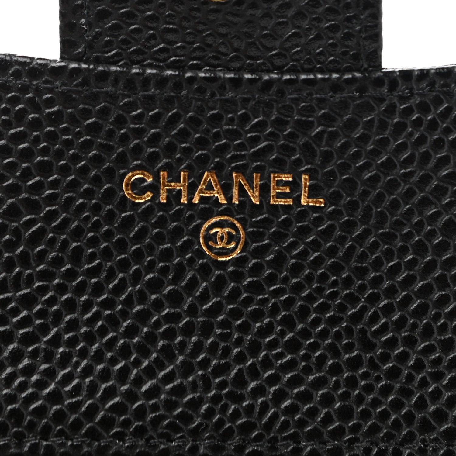 Chanel Caviar Quilted Compact Flap Wallet Black 6 of 8