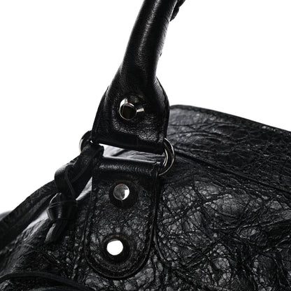 Balenciaga Agneau Classic Silver Hardware City Black 14 of 21