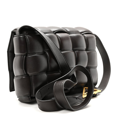 Bottega Veneta Nappa Maxi Intreccio Padded Cassette Crossbody Bag Fondente 3 of 9
