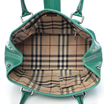Burberry Calfskin Shoulder Bag Green 5 of 18