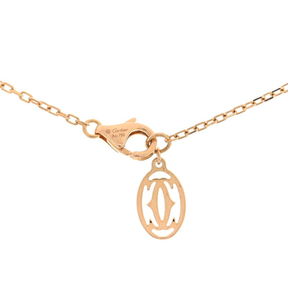 Cartier 18K Pink Gold Pink Sapphire D'Amour Pendant Necklace 4 of 5