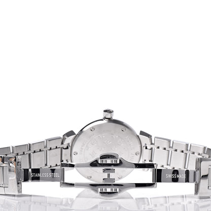 Louis Vuitton Stainless Steel 28mm Tambour Quartz Watch Brown 5 of 9