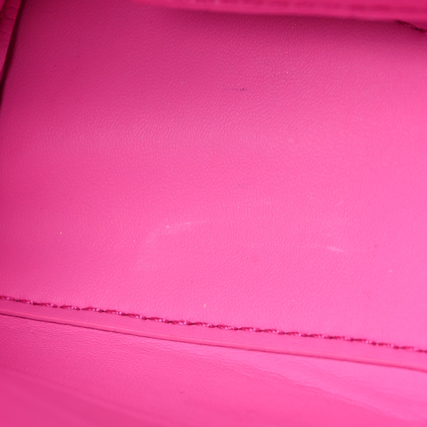 Balenciaga Calfskin Crocodile Embossed Neo Classic Gold Hardware Nano City Crossbody Neon Pink 19 of 22