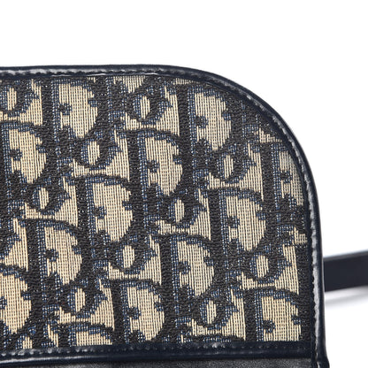Christian Dior Monogram Flap Navy Blue 13 of 14