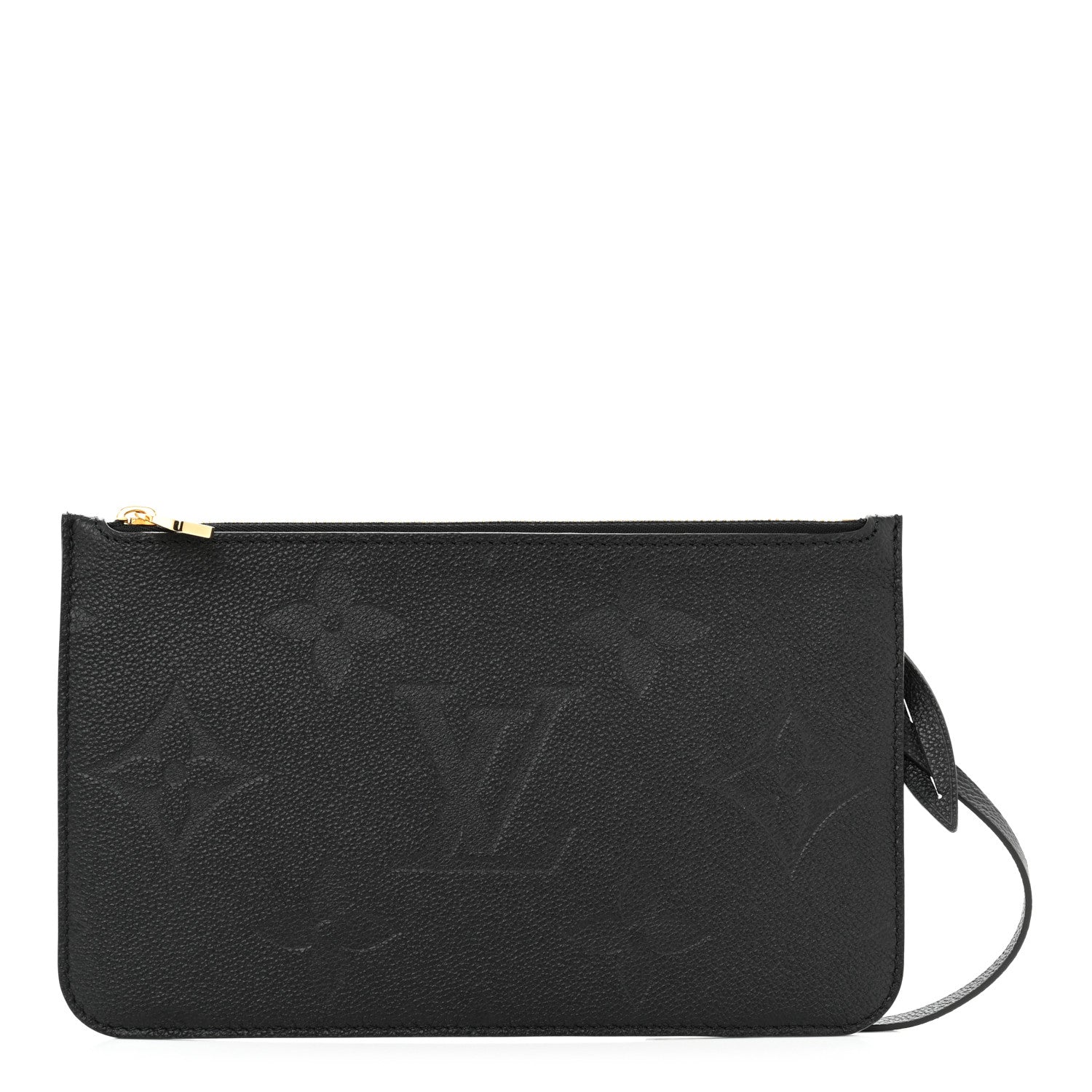 Louis Vuitton Empreinte Monogram Giant Neverfull MM Pochette Black 1 of 6