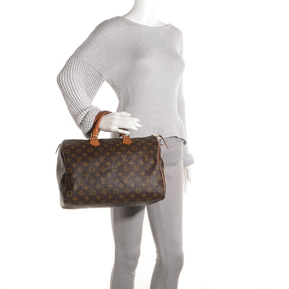 Louis Vuitton Monogram Speedy 35 2 of 7