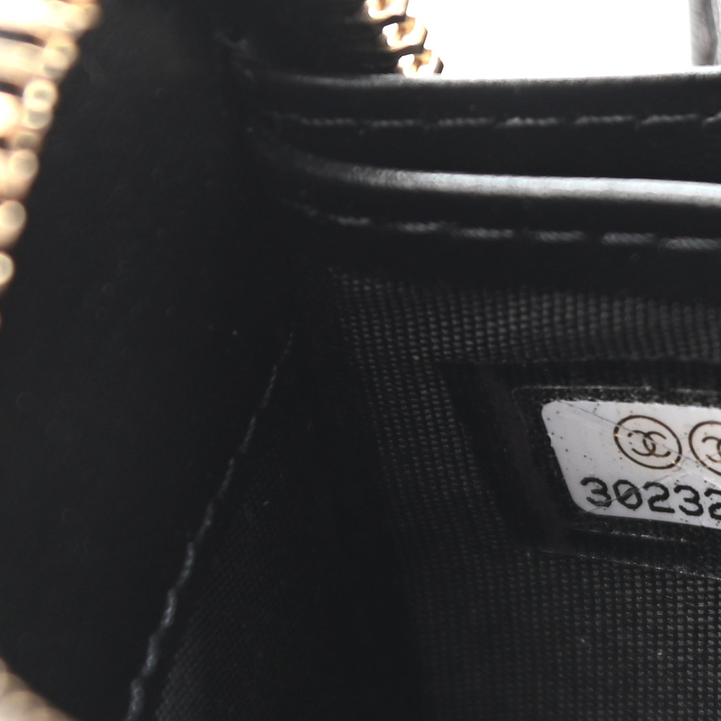 Shiny Lambskin Gusset Zip Around Waist Belt Wallet Black