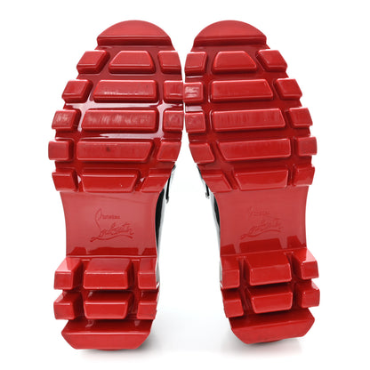 Christian Louboutin X Marvel Patent Calfskin The Amazing Loubi Loafers 46 Black Cosmos 6 of 8