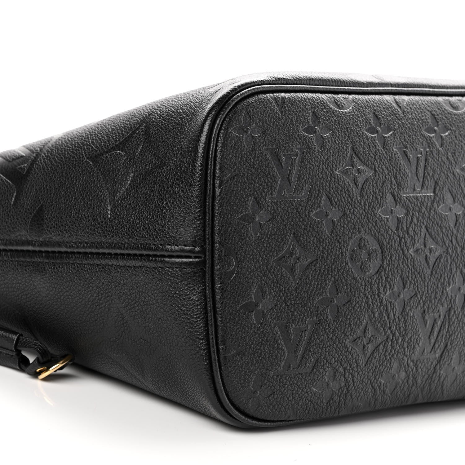 Louis Vuitton Empreinte Monogram Giant Neverfull MM Black 9 of 11