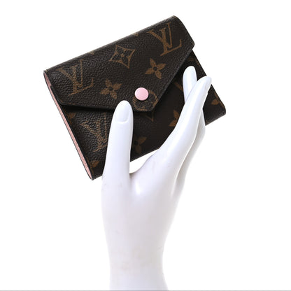 Louis Vuitton Monogram Victorine Wallet Rose Ballerine 2 of 8