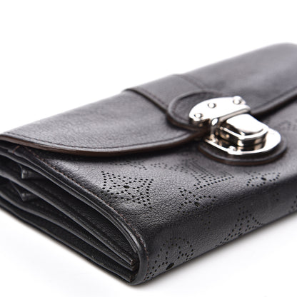 Louis Vuitton Mahina Amelia Wallet Black 6 of 14