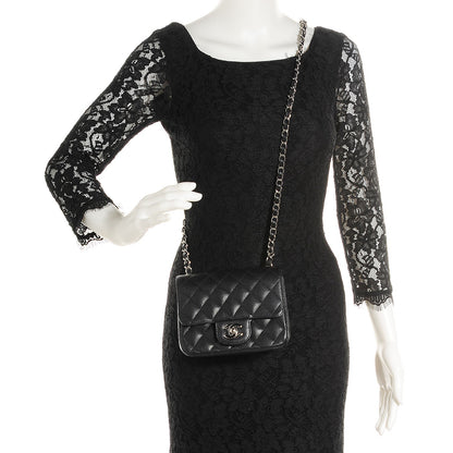 Chanel Caviar Quilted Mini Square Flap Black 2 of 8
