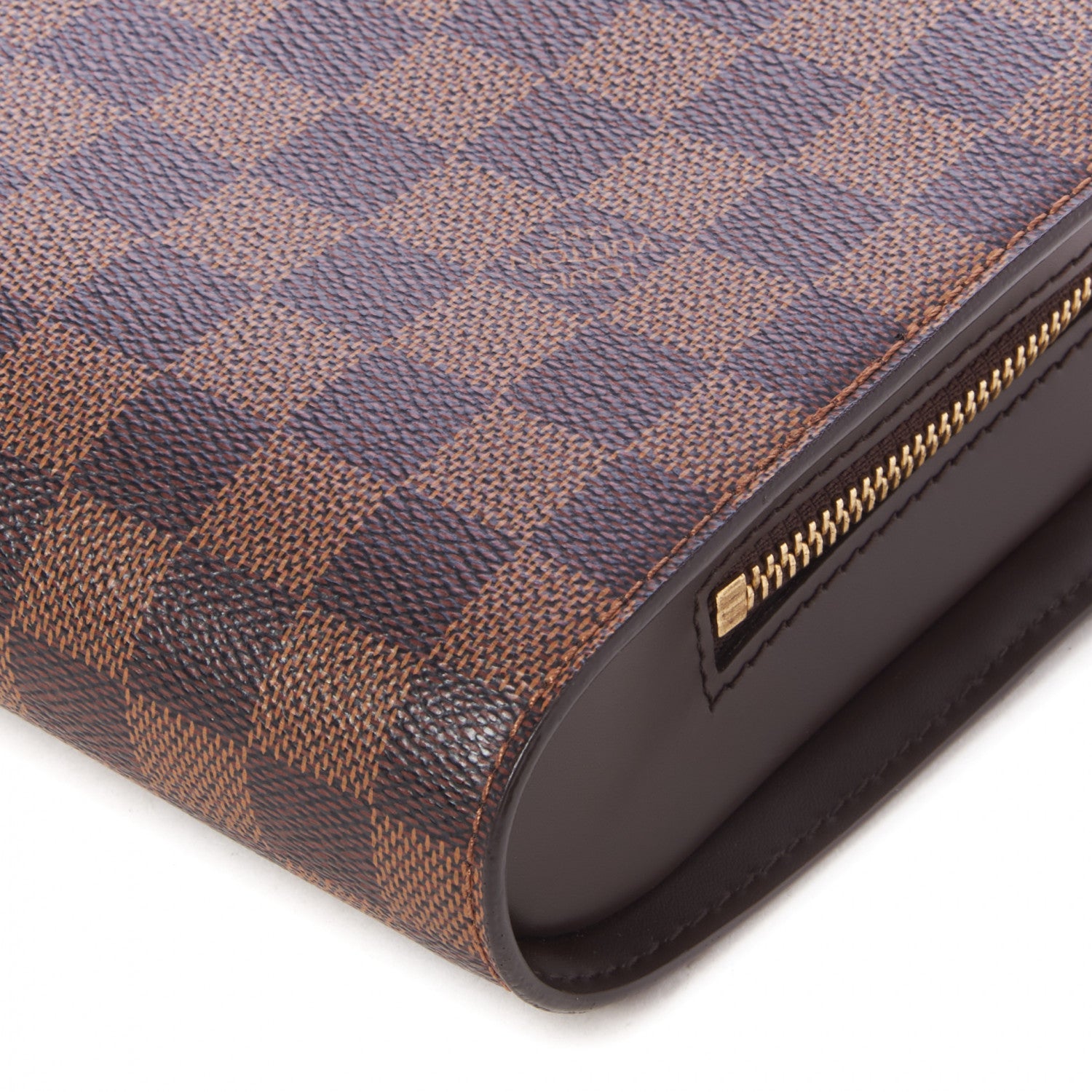 Louis Vuitton Damier Ebene Pochette Saint Louis Clutch 4 of 7